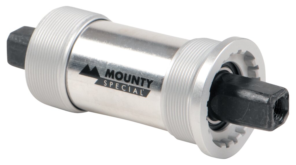 Mounty Tec-Bracket 122,5 mm Achsenlänge silber Innenlager