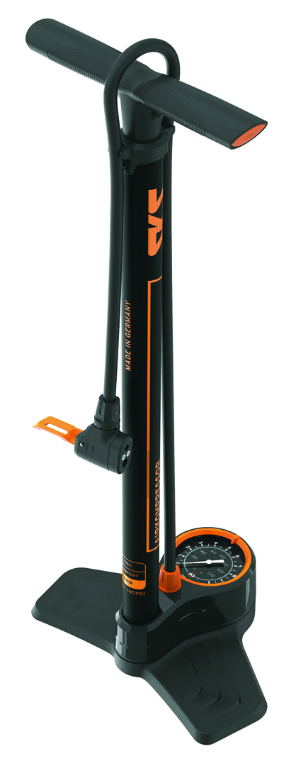 SKS Standpumpe AIRKOMPRESSOR 10.0 schwarz/orange 10 bar / 144 PSI