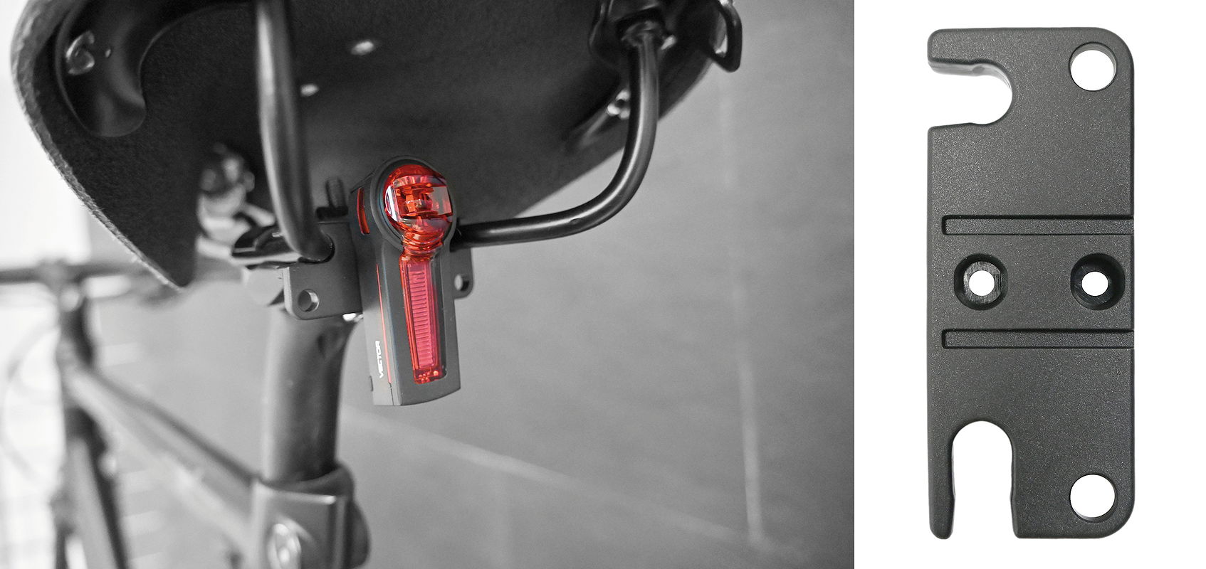 TRELOCK Rücklichthalter für Sattelmontage ZL 440