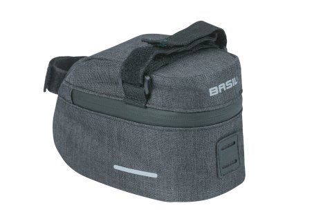 Basil Satteltasche Discovery  M schwarz melee