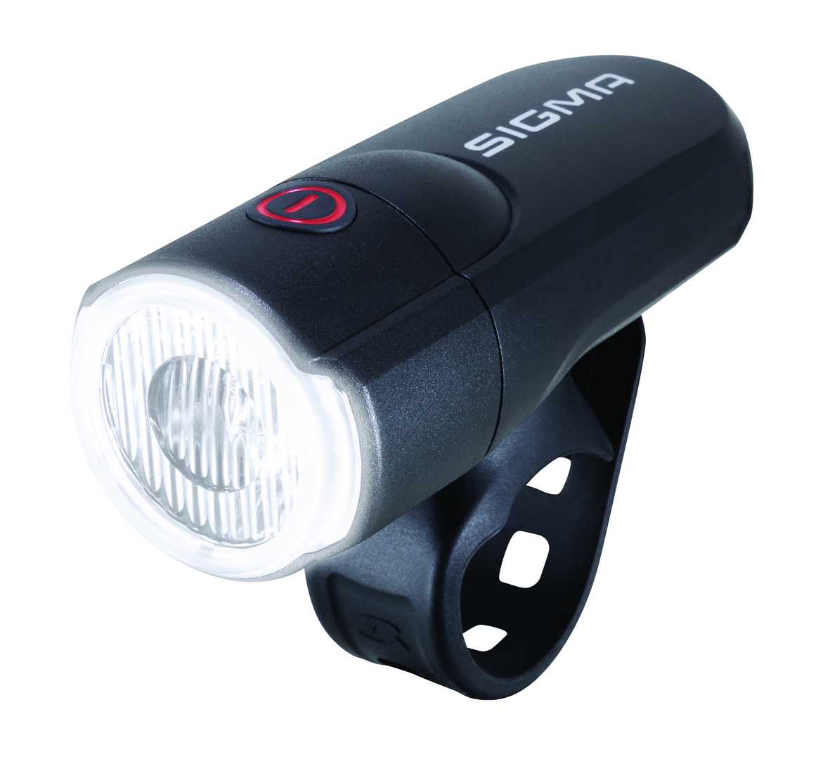 SIGMA LED Batteriefrontleuchte Aura 30 schwarz