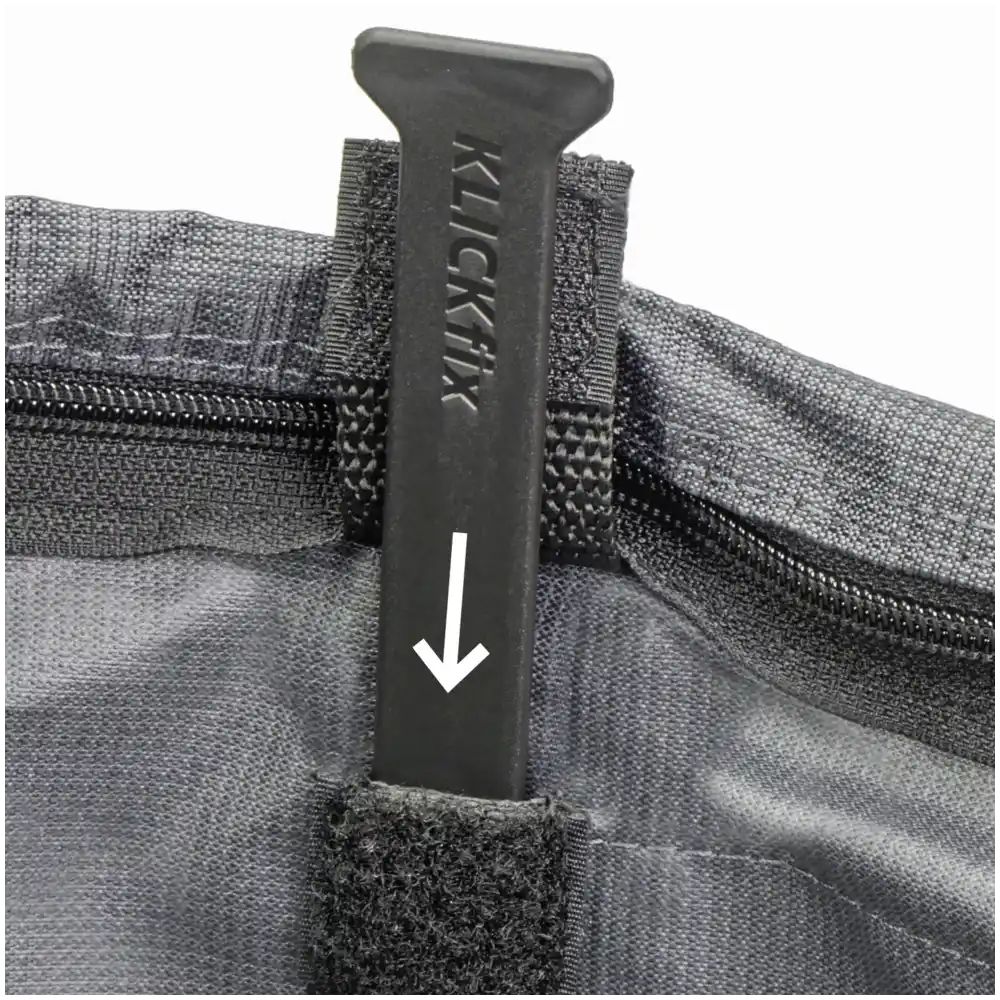 KLICKfix Doggy  grau Hundetasche