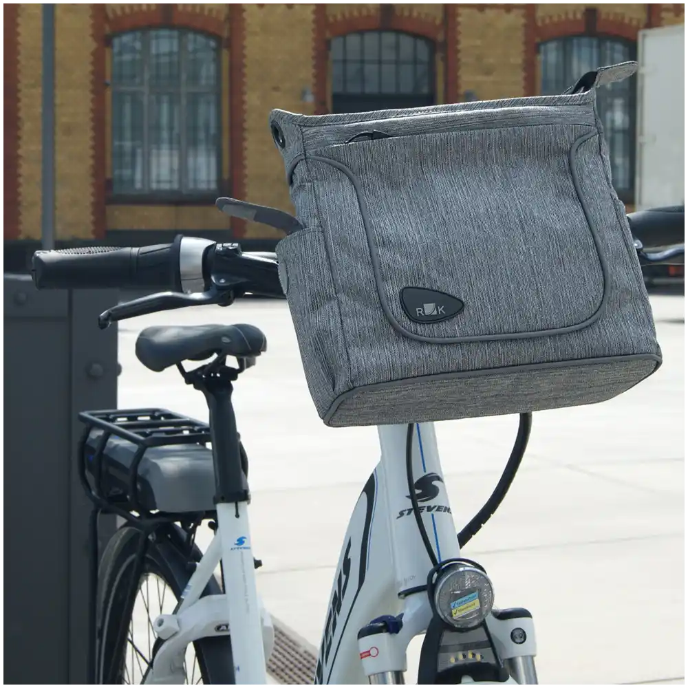 KLICKfix Allegra Fashion Lenkertasche grau