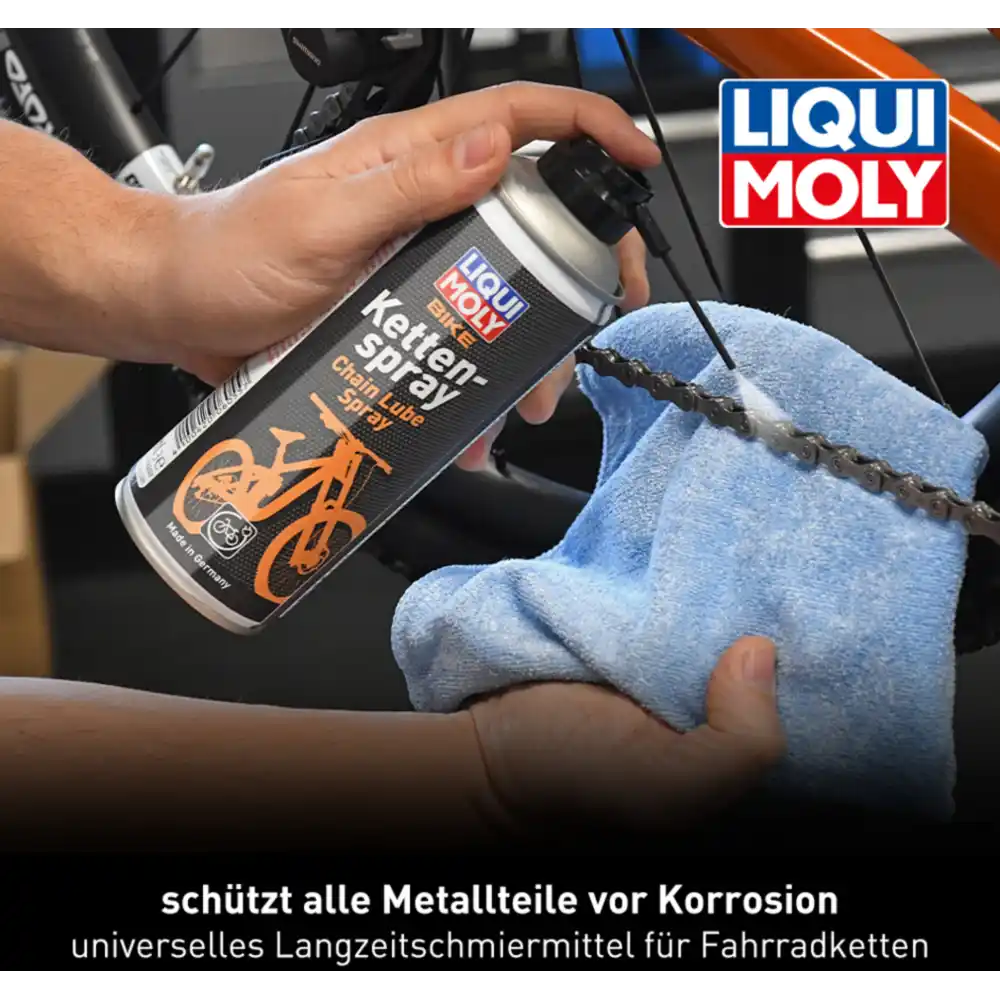 LIQUI MOLY  Bike Kettenspray 200 ml schwarz