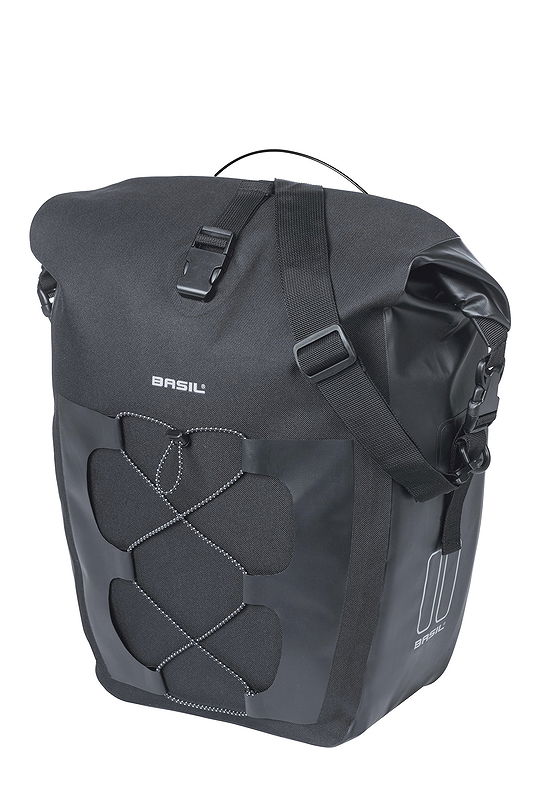 Basil Einzeltasche Navigator Waterproof MIK Studs L schwarz