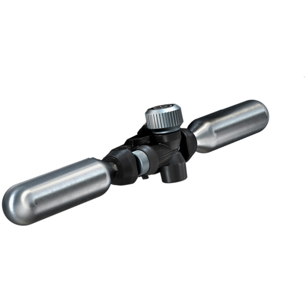Co2 Halter Smart Passend für 2 Patronen+1 Inflator