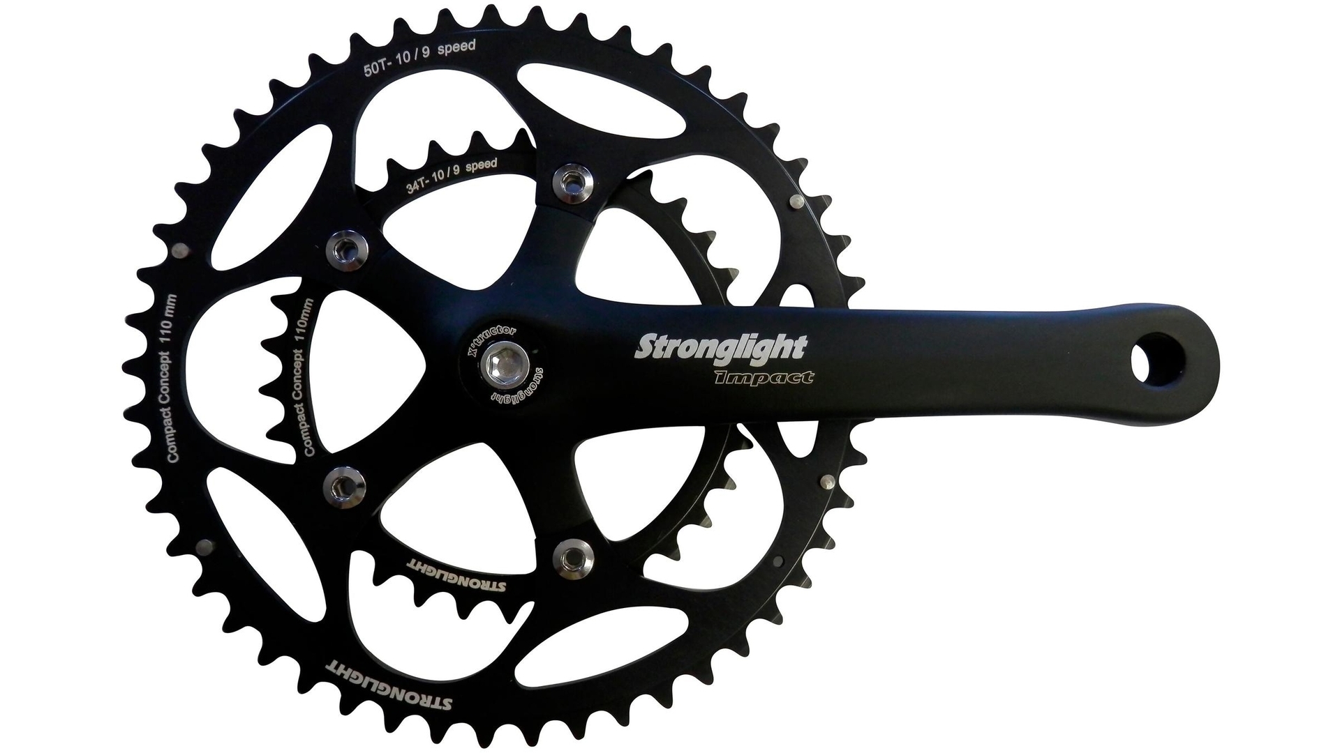 STRONGLIGHT KRG 2F IMPACT 175MM SCHWARZ 34/50