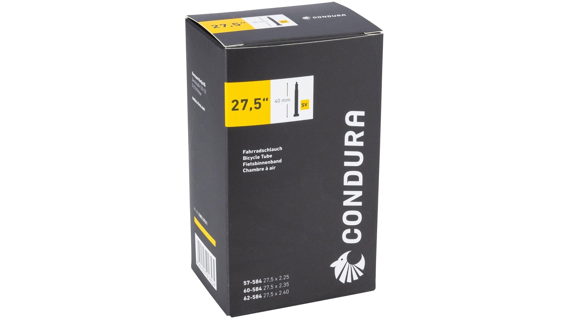 CONDURA SCHLAUCH 27,5" SV40 57/62-584