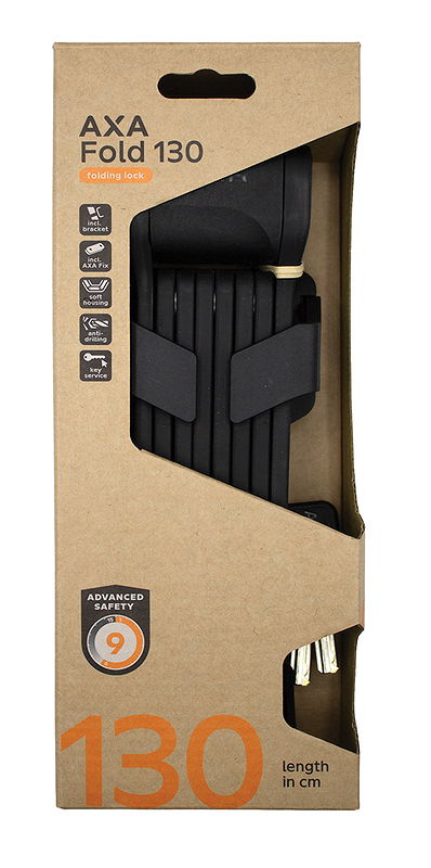 AXA Faltschloss Fold 130 anthrazit 130 cm