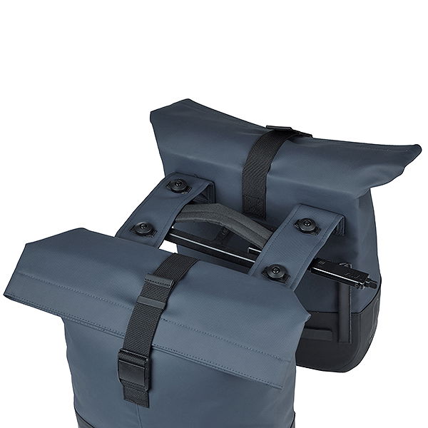 Basil Doppelpacktasche Cove MIK 2.0 navy/schwarz