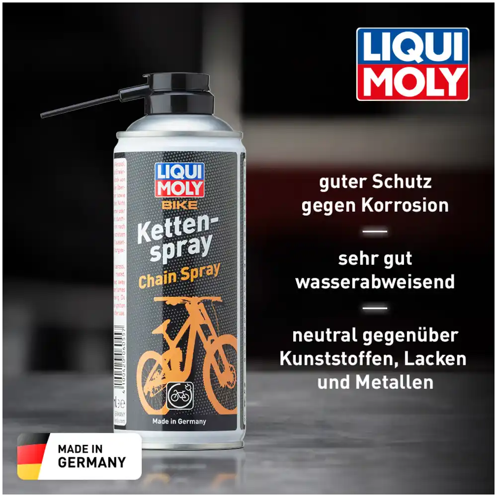 LIQUI MOLY  Bike Kettenspray 200 ml schwarz