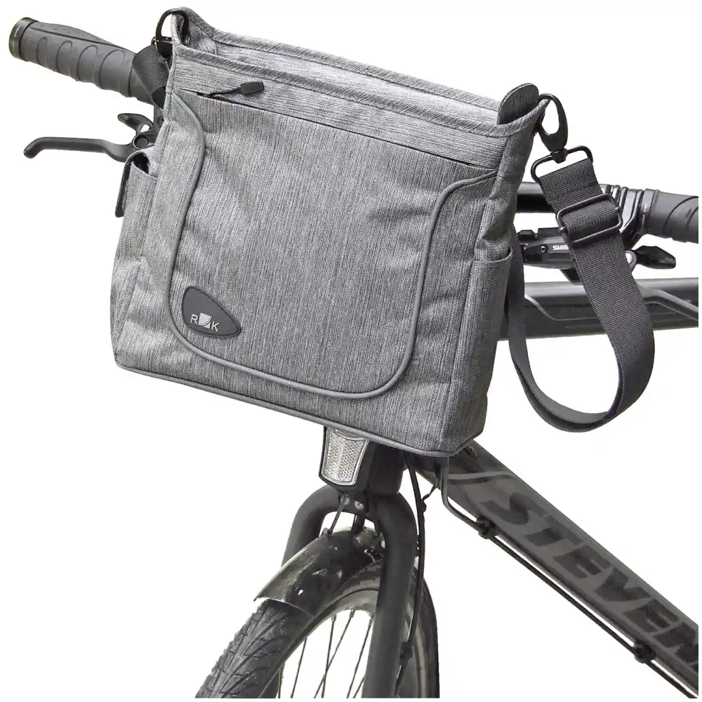 KLICKfix Allegra Fashion Lenkertasche grau