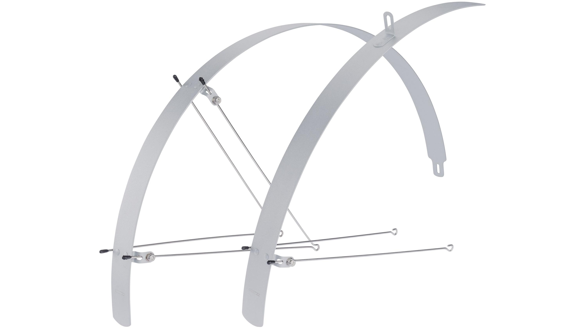 CT ALU-PROFILSCHUTZBLECH FLAT FENDER 28" 32 MM SIL