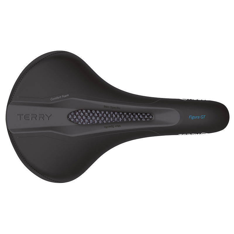 Terry Sport Sattel Figura GT Fitness schwarz L280 x  B168 mm / 250 g Herren