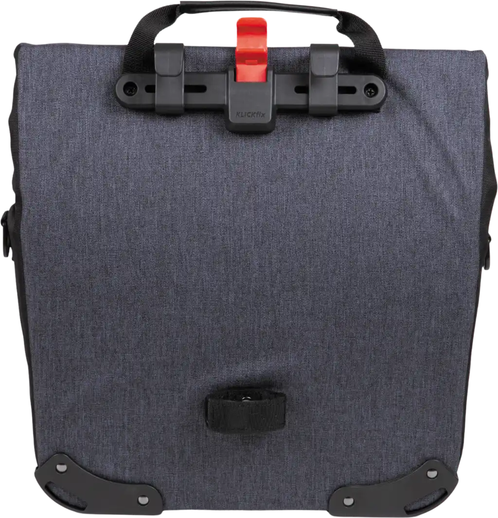 Norco Kinsley City Tasche mit KLICKfix Kompakt Schiene mit variabler Hakenposition tweed grey Seitentasche