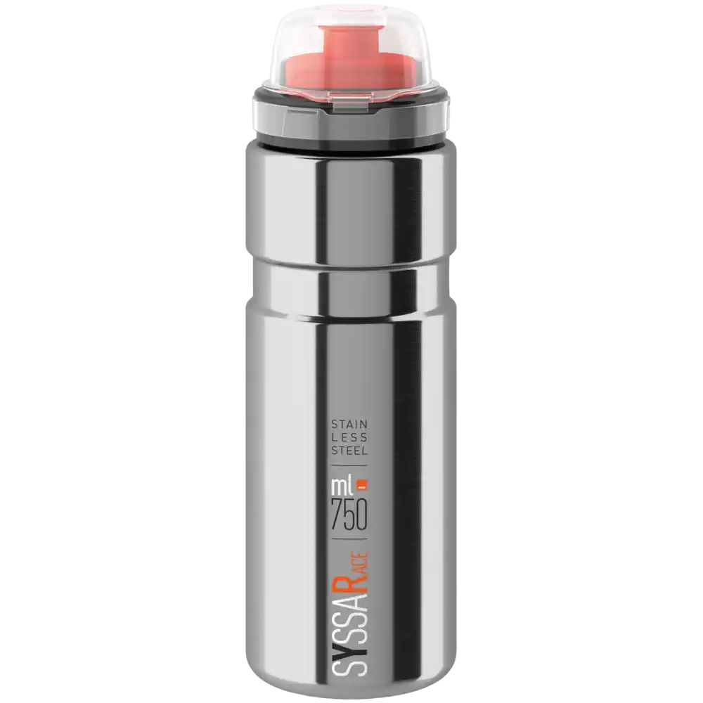 Elite Syssa Race Trinkflasche 750 ml silber