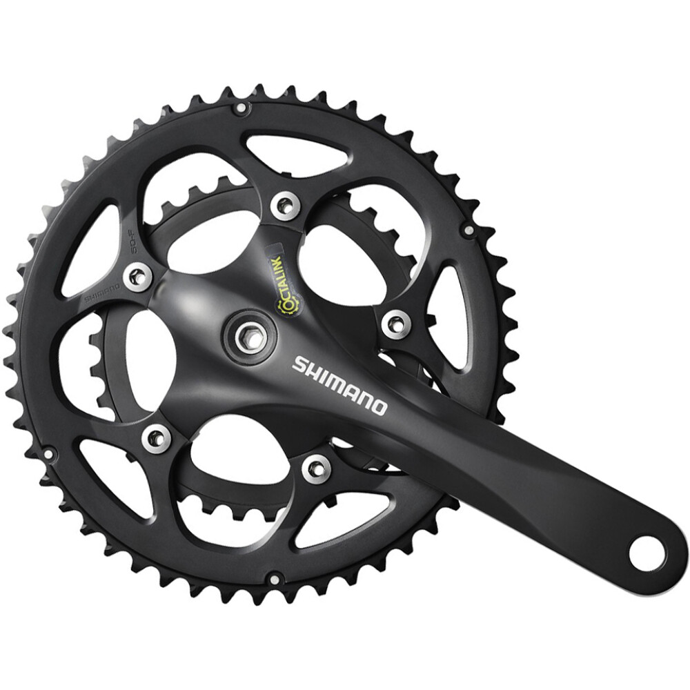 Kurbelgarnitur FC-R345 9-fach 175 mm 50-34 Zähne Schwarz