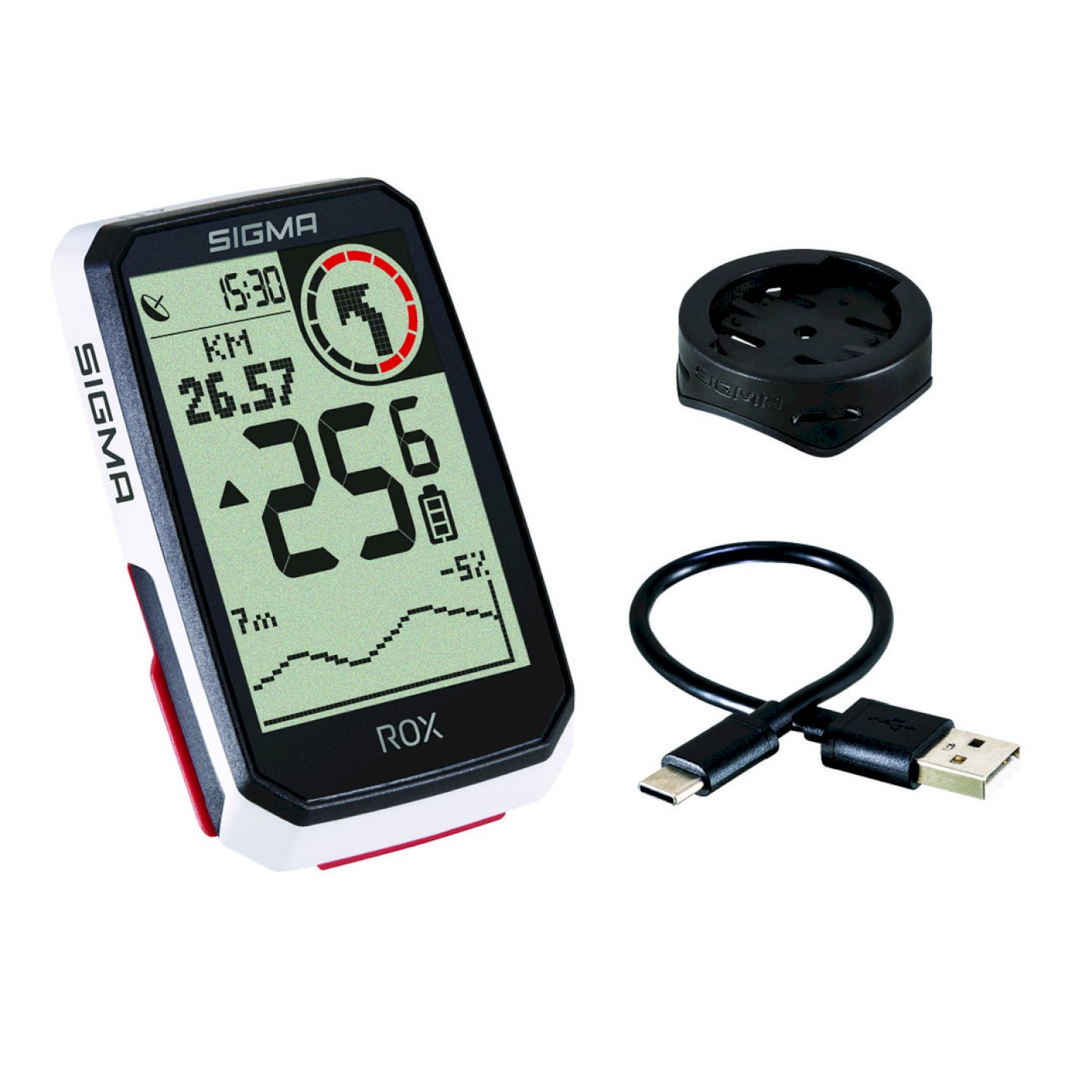 SIGMA GPS Radcomputer ROX 4.0 weiß 01061