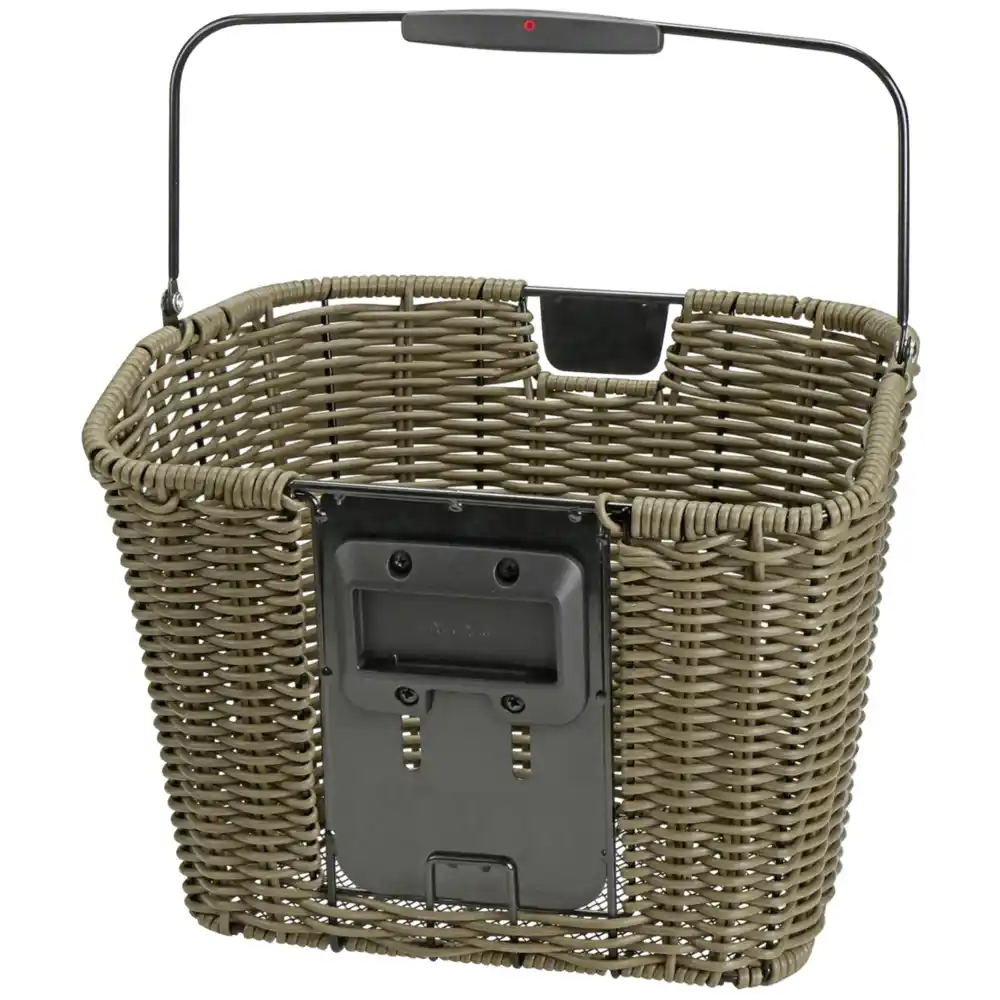 KLICKfix Structura Retro  olivebraun Lenkerkorb