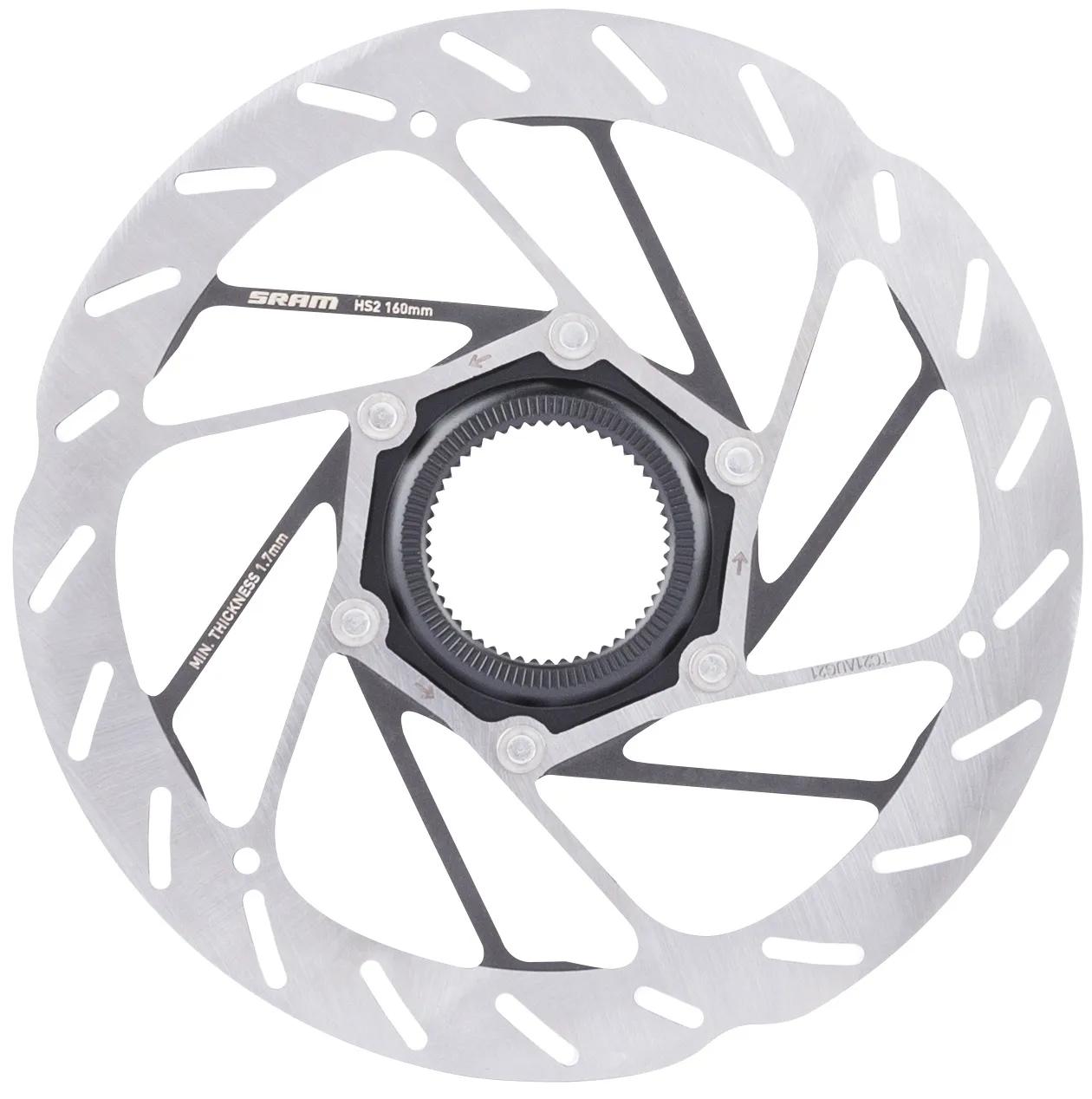 SRAM BREMSSCHEIBE HS2 160 MM CL ROUNDED
