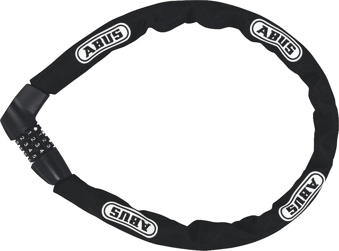 ABUS Zahlen-Kettenschloss Tresor 1385/85 black 7 mm schwarz 85 cm