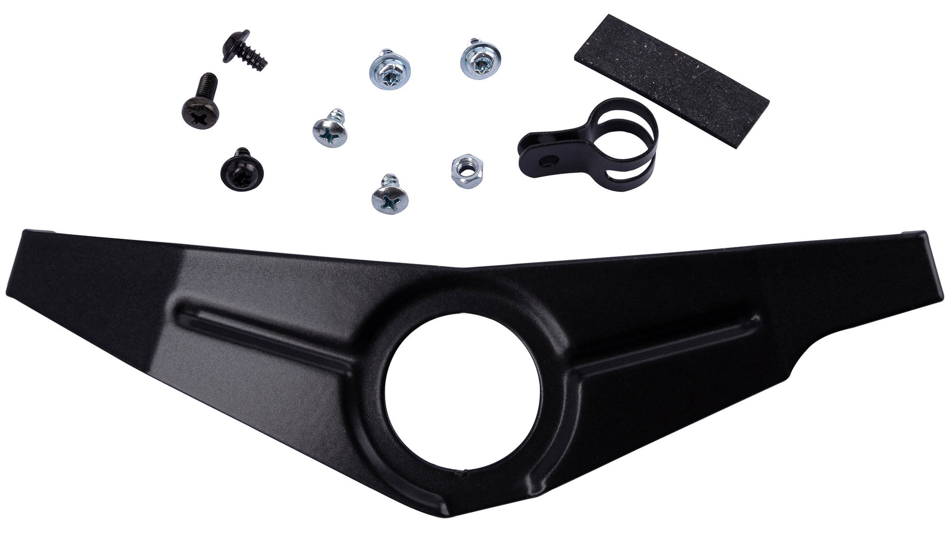 2-PUNKT BRILLE A09 42 Z. STAHL SCHWARZ