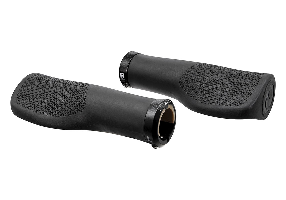 HERRMANS Lenkergriff Nucore Tour Town Wave DD48 schwarz  130/130 mm