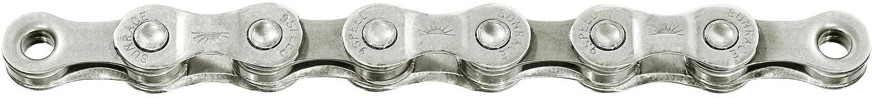 SUNRACE KETTE 9-FACH 3/32 116 GLIEDER SILBER