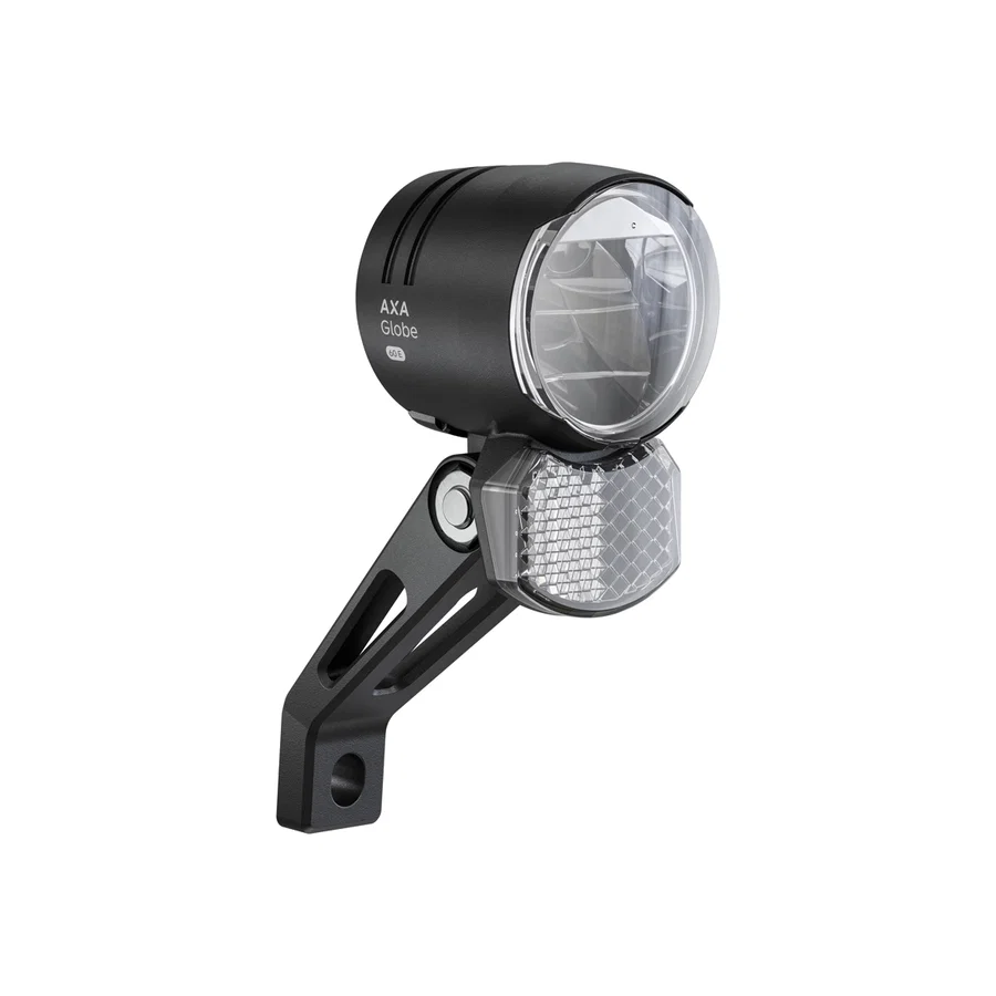 AXA E-Bike LED Scheinwerfer Globe 60 schwarz 60 Lux  SB-Verpackung