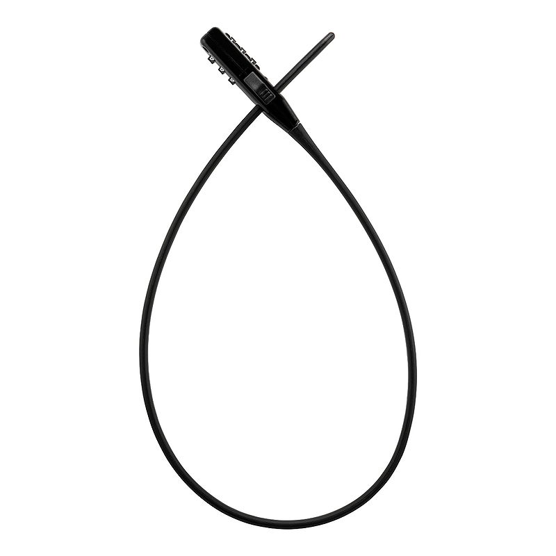 TRELOCK Zahlen-Kabelschloss Strap-it schwarz 53 cm