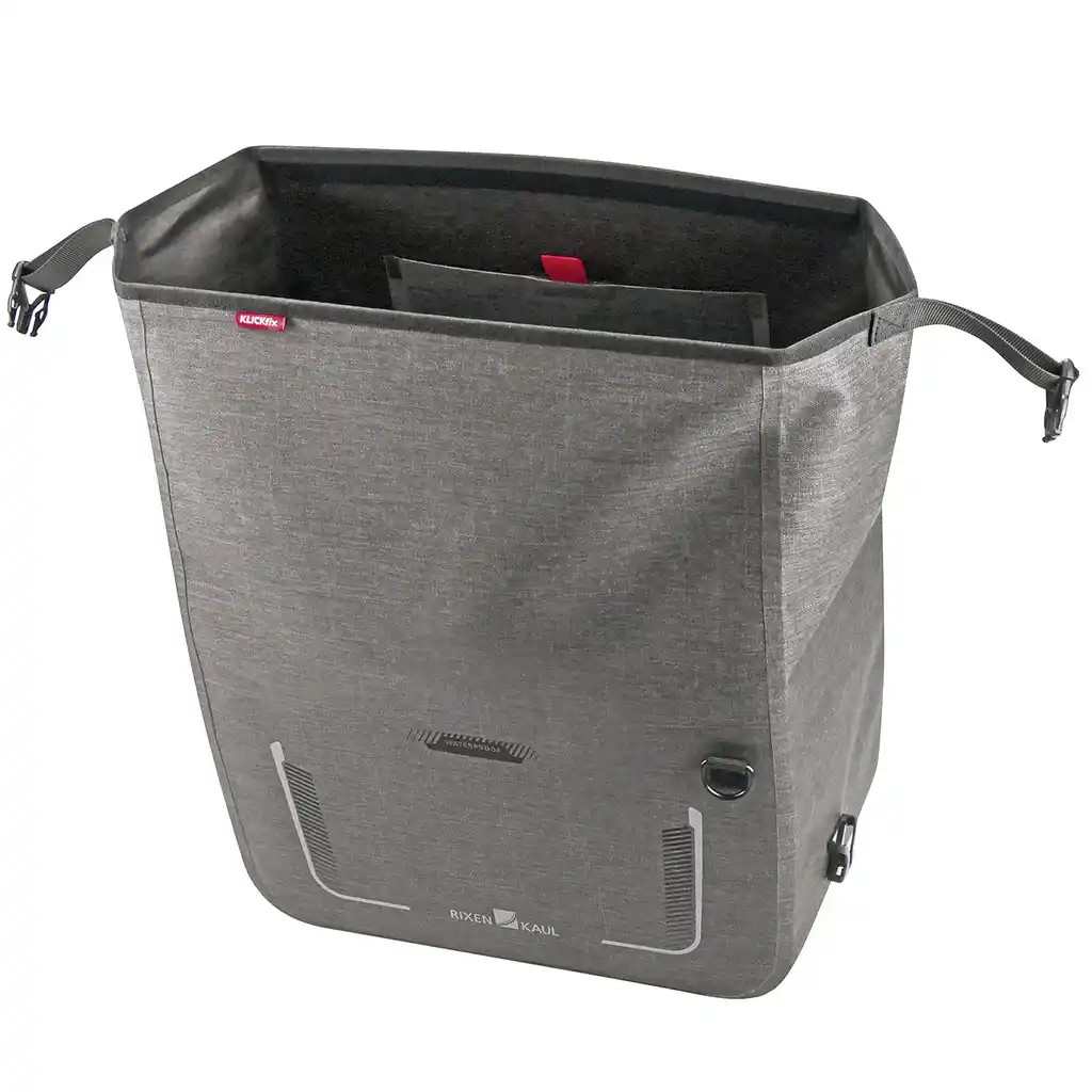 KLICKfix Lenkertasche Lightpack Max Waterproof  grau
