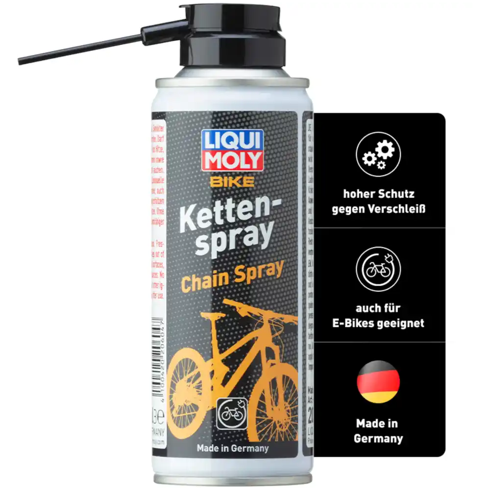 LIQUI MOLY  Bike Kettenspray 200 ml schwarz