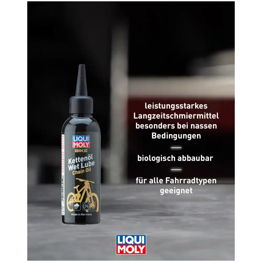LIQUI MOLY  Bike Kettenöl Wet Lube 100 ml schwarz