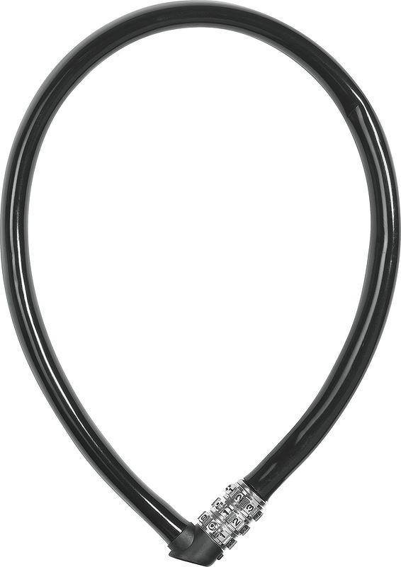 ABUS Zahlen-Kabelschloss 3406C/55 BK 6 mm schwarz 55 cm