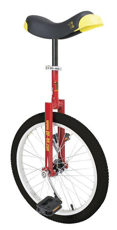 QU-AX Einrad Luxus 20" rot
