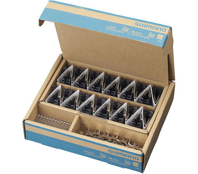 Shimano Scheibenbremsbeläge G05S-RX Resin Y2S398011 Montageverpackung a 25 Paar