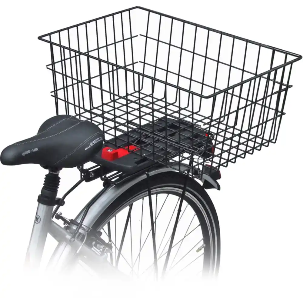 KLICKfix GTA Maxi Korb  schwarz Gepäckträgerkorb