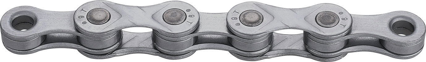 KMC E-Bike Kette e9 EPT 9-fach silber 136 Glieder, 1/2" x 11/128"