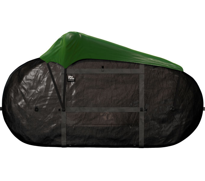 BikeParka Fahrradabdeckung BIKE HOOD Green