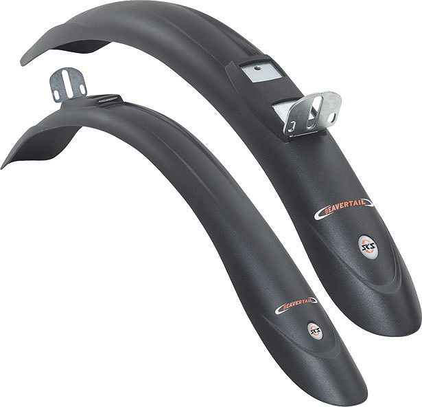 SKS Steckschutzblech Set Beavertail schwarz 26" -  28"