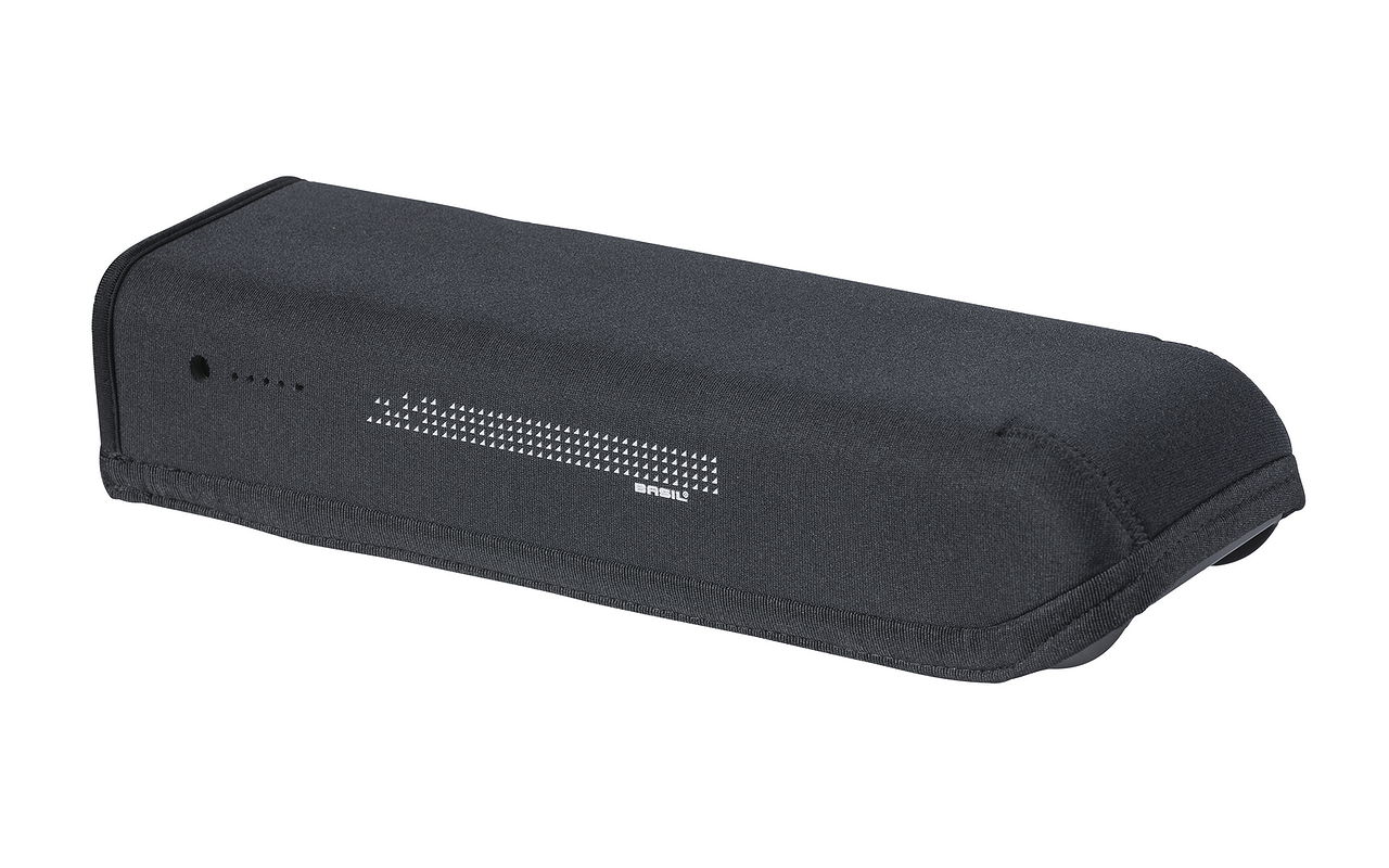 Basil Akkuschutz Gepäckträgerakku für Shimano Steps schwarz lime