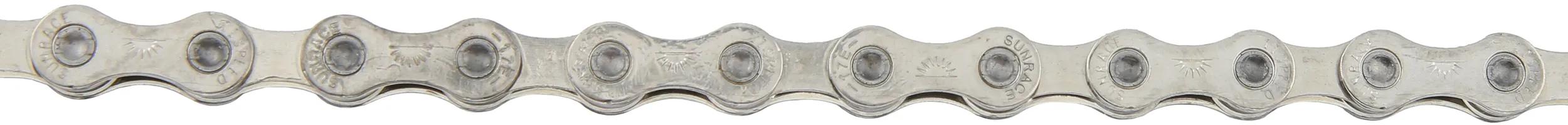 SUNRACE KETTE 11 F. 3/32 116 GLIEDER SILBER