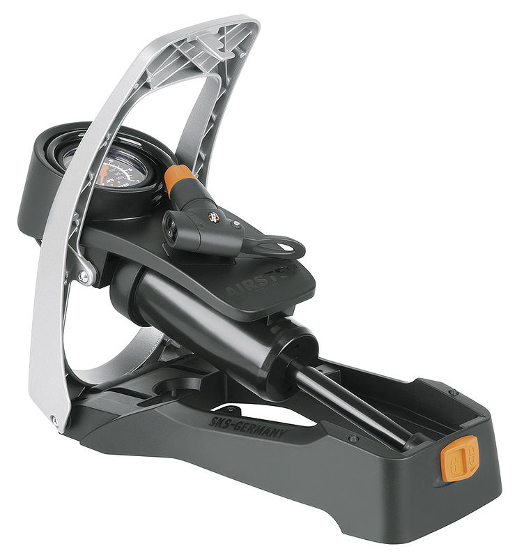 SKS Fußpumpe Airstep schwarz/grau 7 bar /102 PSI