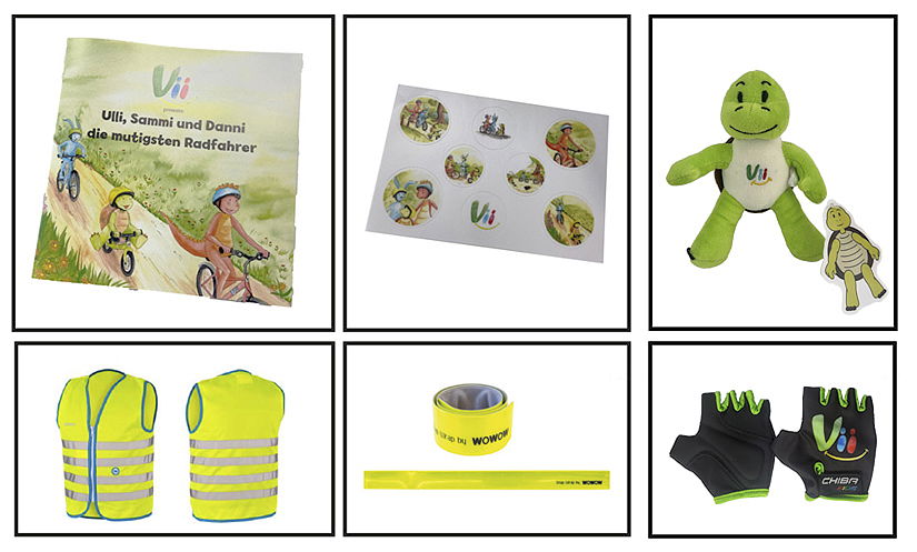 Vii Kinderradzubehör Riders Paket Ulli Gr. S