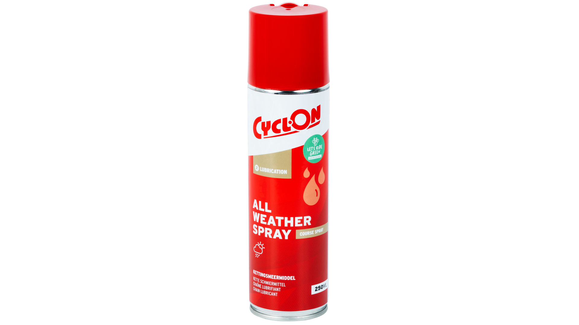 CYCLON ALL WEATHER LUBE 250 ML SPRAYDOSE, LOSE