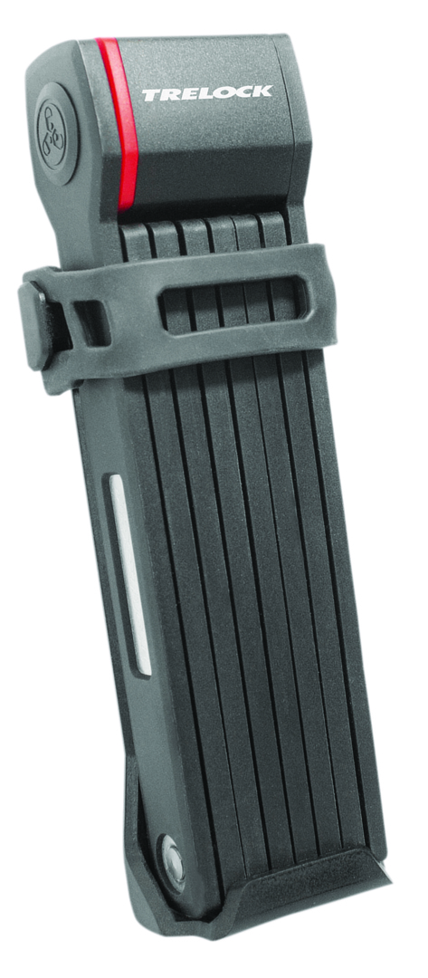 TRELOCK Faltschloss FS 280 TWO.GO X-Move schwarz 100 cm