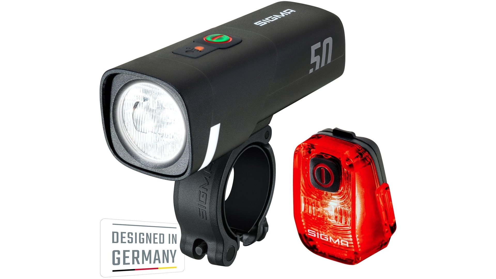 SIGMA AKKULEUCHTENSET AURA 50 + HIRO 10