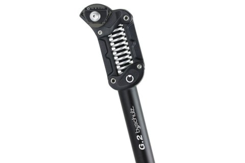 by.schulz Federsattelstütze Parallelogramm G.2 LT standrad 80-105 kg 33,9 mm schwarz 480 mm
