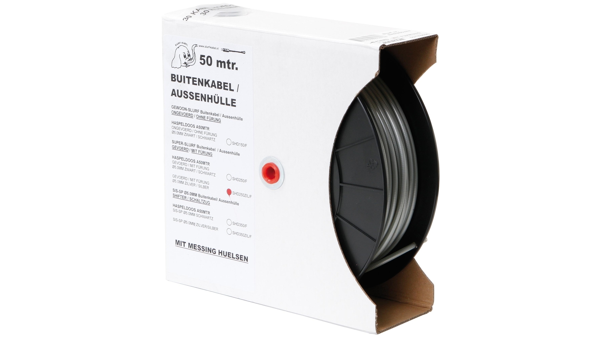 AUSSENHUELLE SIS-SP4 50M HASPEL SILBER M. HUELSEN