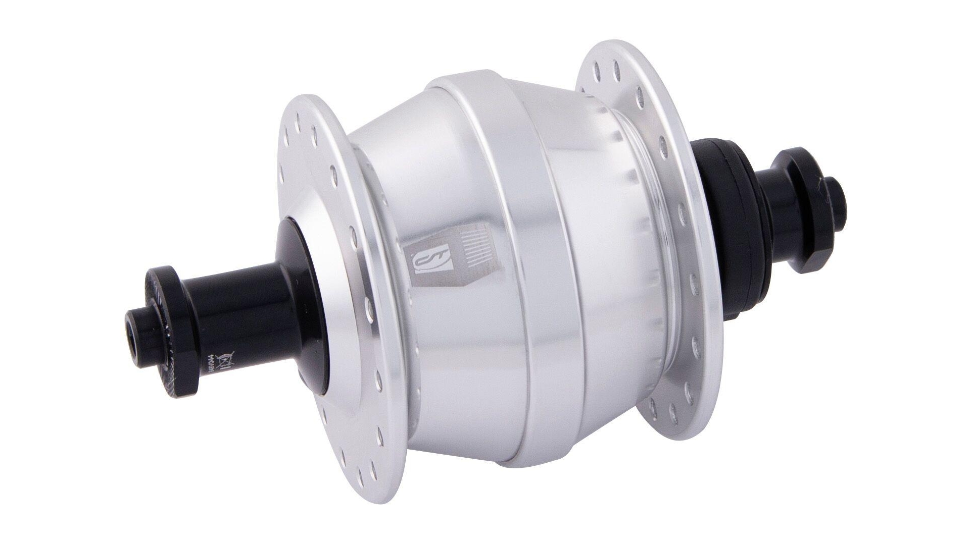 CONTEC NABENDYNAMO "POWERHOUSE Hub 3" 32L. SILBER